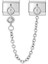 İtalyan Charm Bileklik Round Chain3 Charm 1