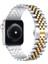 Apple Watch Uyumlu 38-40-41MM Paslanmaz Çelik Rolex Kordon 2