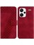 Xiaomi Redmi Için Not 13 Pro Artı Flip Folio Kapak Cüzdan Kabartmalı Pu (Yurt Dışından) 1