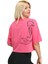Aki Kadın Pembe Günlük Stil T-Shirt 24YKTL18B13-PMB 2