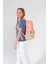 Soft Floral Sırt Çantası Salmon K1734 2