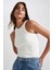 Slim Fit Halter Yaka Fitilli Kaşkorse Atlet 4