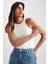 Slim Fit Halter Yaka Fitilli Kaşkorse Atlet 5