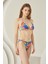 Renkli Fresh Flower Yandan Bağlamalı Tek Alt Bikini 2