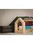 Ev Şeklinde Beton Tealight Mumluk Ve Kitap Tutucu -Özel Tasarım Dekoratif Mumluk 4