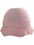 Kitti 1-3 Yaş Kız Çocuk Pembe Renk Desenli Yazlık Maksi Şapka 3