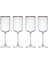 MKSORRW4PC Sorrento 4lü 450ML Kristal Kırmızı Şarap Kadehi Seti 1