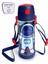 Kids Astronot Desenli Saks Mavi Dört Bölmeli Okul Sırt Çantası 4SET23724 2