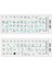 Diji-Braille Şeffaf Görme Engelliler Için Braille Alfabesi Pc Laptop Kabartma Sticker . Braille Keyboard Layout Transparent Sticker Braille Keyboard Stickers For The Blind 96 Caracters And Symbols 2