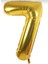 7 Rakam Gold Balon 16 Inç 36 cm 1