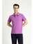 Slim Fit Dar Kesim Nakışlı Pamuk Polo Yaka Tişört 1