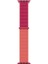 Apple Watch Ultra 49MM Kordon Uyumlu Krd-03 Hasır Strap Kayış - Pomegranate 1