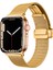 Apple Watch Ultra 49MM Uyumlu Krd-85 Metal Kordon - Gold 1