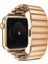 Apple Watch 44MM Uyumlu Krd-41 Metal Kordon - Gold 3