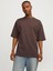 Jack & Jones Jjecharge Tee O-Neck Noos Erkek Kahverengi Tshirt 12259975-15 1