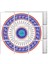 60 x 60 LED Panel Aydınlatma Desenli 3x3 9'lu Grup 46510669SA 1