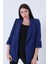 Saks Astarlı Kolları Düğme Toparlamalı Ceket 0105136.26 1