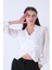 Beyaz Yandan Bağlamalı Kadın Bluz 4202723.15 2