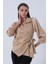 Bej Yandan Bağlamalı Şifon Bluz 41620062.55 3