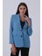 Bebe Mavi Vatkalı Astarlı Blazer Ceket 0105110.449 5