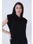 Siyah Vatkalı Sıfır Kol Bluz 4202720.01 2