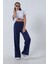 Saks Yüksek Bel Bol Paça Keten Pantolon 01020661.26 1