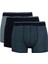Regular Fit Çizgili 3'lü Boxer C3848AX24SM 1