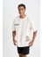 Fit NBA Chicago Bulls Oversize Geniş Kalıp Bisiklet Yaka Basklı Pamuklu Kısa Kollu Tişört C9272AX24AU 4