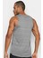 Miler Dri Fit Running Tank Top Grey Erkek Koşu Atleti Gri 3