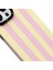 Apple iPhone 14 Pro Uyumlu Kılıf Magsafe Şarj Özellikli Youngkit Striped Piano Keys Serisi Kapak Pembe 4
