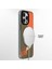 Apple iPhone 14 Uyumlu Kılıf Magsafe Şarj Özellikli Youngkit Orange Serisi Flying Balloon Kapak Turuncu 4