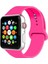 42/44 mm Apple Watch Uyumlu Kordon 3 4 5 Seri Silikon Kordon Kayış 5