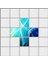 60X60 LED Panel Aydınlatma Desenli 3x3 5 Li Grup Özel Seri 46511418SA 3