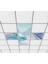 60X60 LED Panel Aydınlatma Desenli 3x3 5 Li Grup Özel Seri 46511466SA 2