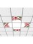 60X60 LED Panel Aydınlatma Desenli 3x3 5 Li Grup Özel Seri 46511475SA 2