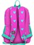 Kids Kalp Desenli Neon Pembe Su Yeşili Dört Bölmeli Okul Sırt Çantası T23113 3