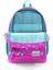 Kids Kalp Desenli Neon Pembe Su Yeşili Dört Bölmeli Okul Sırt Çantası T23113 5