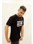 Ets 2270 Baskılı Işleme Detaylı Relax Fit Erkek T-Shirt 2