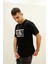 Ets 2270 Baskılı Işleme Detaylı Relax Fit Erkek T-Shirt 3