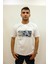 Ets 2270 Baskılı Işleme Detaylı Relax Fit Erkek T-Shirt 1