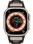 Apple Watch Uyumlu Ultra / Ultra 2 49MM Hava Alabilen Metal Işlemeli Petek Desenli Silikon Rugged Kordon 3