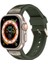 Apple Watch Uyumlu Ultra / Ultra 2 49MM Hava Alabilen Metal Işlemeli Petek Desenli Silikon Rugged Kordon 1