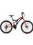 Hunter - 26" Mtb - 21 Vites - M. Disk - Siyah-Kırmızı/beyaz 1