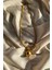 Çelik Gold Top Detaylı Kolye 1