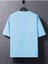 Blacksokak Erkek Bebe Mavi Dreamer Baskılı Oversize Bisiklet Yaka Tshirt 2