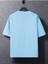 Blacksokak Erkek Bebe Mavi Dreamer Baskılı Oversize Bisiklet Yaka Tshirt 2