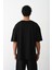 %100 Pamuk Plz Baskılı Oversize T-Shirt 4