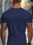 Print Erkek Modası Yaz Kısa Kollu Spor T-Shirt, Rahat ve Çok Yönlü 2