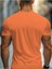 Print Erkek Modası Yaz Kısa Kollu Spor T-Shirt, Rahat ve Çok Yönlü 2