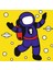 Sayılarla Boyama Seti Astronot 20 x 20 cm Çocuk Sayılarla Boyama 2
